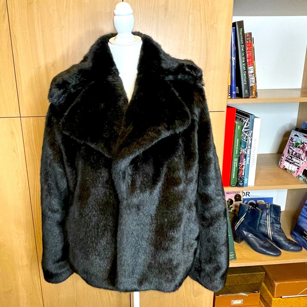 Nanushka faux fur jacket